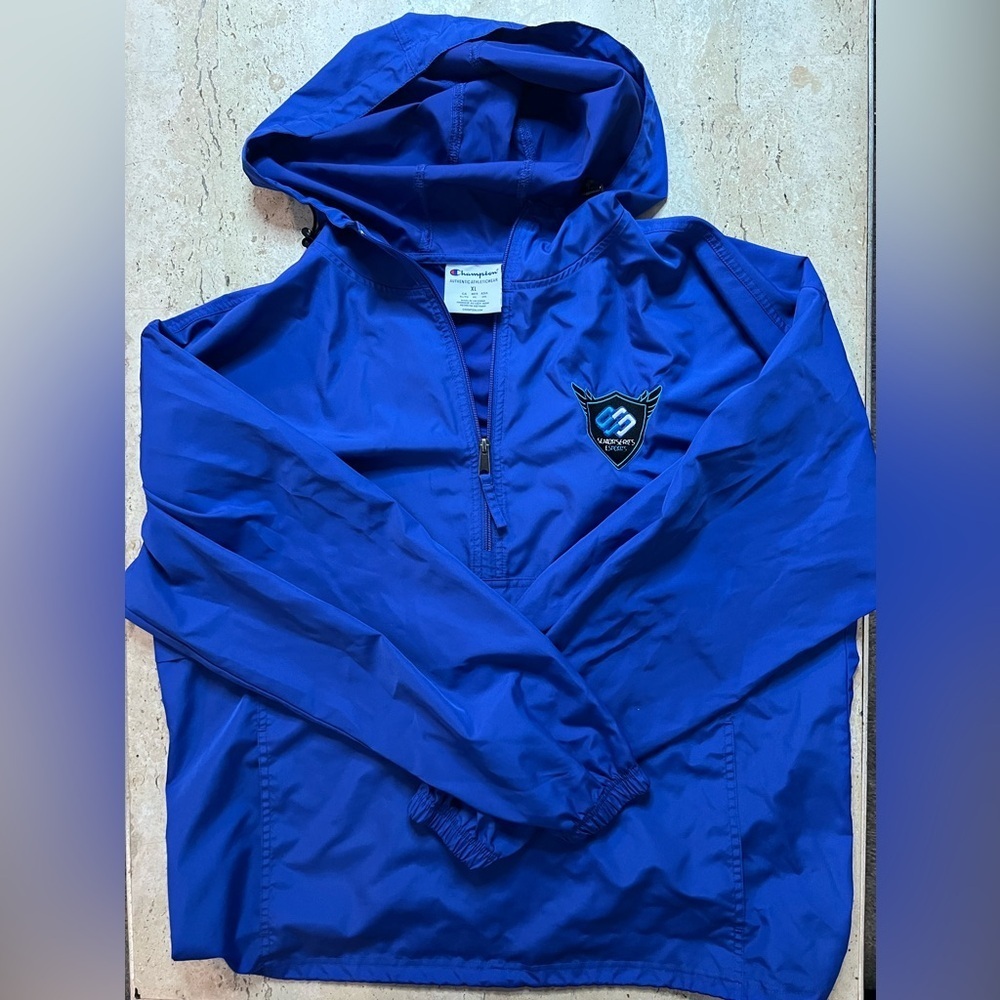Champion SeniorSeries ESports 90’s Packable Windbreaker Size XL